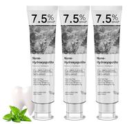 Hydroxyapatite Toothpaste for Advanced Enamel Protection,7.5% Nano Hydroxyapatite Toothpastes,Gentle and Effective Formula,Deep Cleaning Care Toothpaste,Suitable for Sensitive Teeth (3)