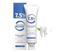 Hydroxyapatite Toothpaste for Advanced Enamel Protection, Fluoride-Free Formula with Gentle Mint, Tooth Strengthening, Fresh Breath, for Adults Kids