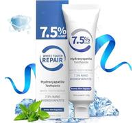 Hydroxyapatite Toothpaste for Enamel Protection,Hydroxyapatite Enamel Care Toothpastes,Natural Probiotic Hydroxyapatite Toothpaste,Fluoride-Free,for Sensitive Teeth, Long-Lasting Fresh Breath (1)