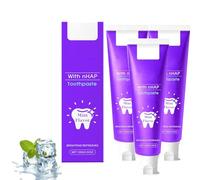 Hydroxylapatite Toothpaste, 9% Hydroxyapatite Toothpaste for Repair Enamel and Strengthening Teeth, Remineralisation Toothpaste for Sensitive Teeth (3)