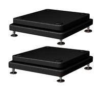 HYDTGZ 2 Floors Subwoofer Isolation Stand, 2PC Subwoofer Speaker Stands Speaker Stabilizer Base for studio monitors and floor speakers,A2,40×45cm/15.7×17.7in