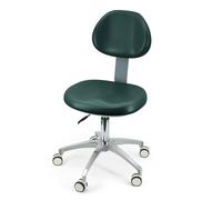 HYDTGZ 360° Swivel Mobile Chair Dental Chair Dentist Doctor's Stool Adjustable Height PU Leather for Dental Clinics, Laboratories, Salons, Beauty Salons,A17