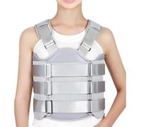 HYDTGZ Adjustable Thoracolumbar Fixed Brace, Inflatable Thoracolumbar Fixed Back Spinal Brace for Kyphosis, Osteoporosis, Mild Scoliosis & Post Surgery Support,B,S
