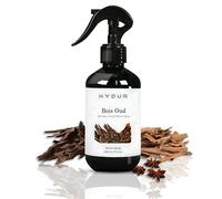 Hydur Bois Oud Room Spray | Deep Incense, Olibanum, Vetiver & Cedarwood Scent | Warm Spicy Woody Air Freshener with Oud | Luxury Mist for Home, Office, Car & Bathroom | 300ml Fine Mist Spray