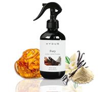 Hydur Fury Room Spray | Bold and Alluring Amber Fragrance | Amber. Vanilla and Powdery Scent | Home, Office, Car and Bathroom Air Freshener | Travel Friendly Fine Mist Trigger 300ml Bottle