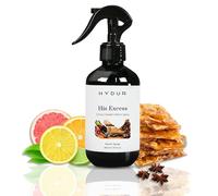 Hydur His Excess Room Spray | Bold and Spicy Fragrance | Patchouli, Ebony Wood and Citrus Scents | Home, Office, Car and Bathroom Air Freshener | Travel Friendly Fine Mist Trigger 300ml Bottle Sprayer