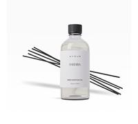 Hydur Sahara Reed Scenting Oil Refill - Floral Oriental Scent with 6 Reed Sticks - Luxurious and Evocative Home Fragrance Oil 100ml, Aromatherapy Gift Set