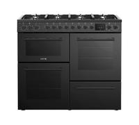 HYE 100cm Gas Freestanding Cooker - Black - C01R100G22