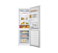HYE Fridge Freezer - Freestanding Fridge Freezer, 143cm Height, 49.5cm Width, 175L Capacity, Quiet 39 dB Operation, Suitable for Couples & Families, White - RF01FF175W18