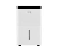 HYE 20L/Day Portable Dehumidifier with 5 Modes, 3.4L Water Tank, 24hr Timer - White