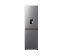 HYE 256L 50/50 Fridge Freezer Water Dispenser, Silver - RF01FF256S18