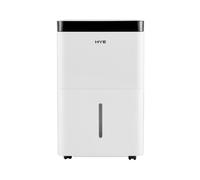 HYE 30L/Day Portable Dehumidifier with 5 Modes, 3.4L Water Tank, 24hr Timer - White