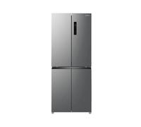 HYE 394 Litre Cross Door American Fridge Freezer - No Frost - Silver - RF01AMCD394S07
