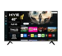 HYE 40" LED Smart TV - Full HD, Samsung Tizen OS & Gaming Hub, Black | Apple AirPlay, Alexa & Bixby Voice Control, HDR, Bluetooth, WiFi, 3x HDMI - Perfect for Streaming, Gaming & Entertainment