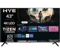 HYE 43" 4K LED Tizen OS WiFi Frameless Smart TV - 43UHDS2008