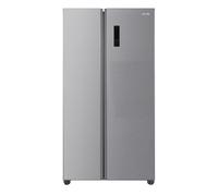 Hye 442 Litre No Frost American Fridge Freezer, 91Cm, Silver - Rf01Am442S01