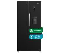 Hye 444 Litre American Fridge Freezer - Total No Frost - Water Dispenser - Black - Rf01Amwd460B03