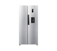 HYE 444L American Fridge Freezer No Frost Water Dispenser, Inox RF01AMWD460DS03