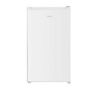 HYE 45cm Under Counter Fridge - White Larder, 88L, Quiet 39dB, Salad Drawer, Door Balcony, Door Racks - Small Fridge Suitable for an Outbuilding or Kitchen