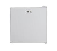 HYE Mini Fridge - Drinks Fridge, 46L Capacity, Stylish & Freestanding Design, Quiet 40 dB Operation, 47.5cm Width, White, Perfect For Bedrooms, Offices & Student Rooms - RF01MBF46W23