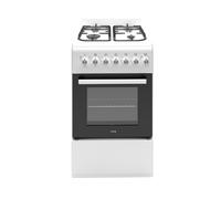 HYE 50 X 60 Freestanding Dual Fuel Cooker - White - C01FS50G17W