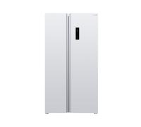 HYE American Fridge Freezer - Side By Side American Style Fridge Freezer, No Frost, 92cm Wide, 505L Freestanding Design, Low Noise (37dB), Bright White Finish, Ideal For Large Families - RF01AM505W07
