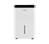 HYE 50L/Day Portable Dehumidifier with 5 Modes, 7.1L Water Tank, 24hr Timer - White