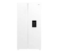 Hye 529 Litre No Frost American Fridge Freezer With Non-Plumbed Water Dispenser, 91Cm, White - Rf01Amwd532W01