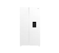HYE 529L American Fridge Freezer With Water Dispenser, White - RF01AMWD532W01