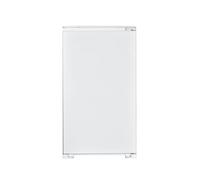 HYE 54cm Built-In Under Counter Fridge - 129L White Integrated Larder Refrigerator, Adjustable Shelves, Quiet 39dB - Mini Fridge - RF01BIUC129W01 [2025]