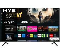 HYE TV - Smart TV, 55" Screen Size, 4K Resolution, QLED Technology, Samsung Tizen OS & Gaming Hub, Versatile Connectivity, Black, Perfect For Streaming, Gaming & Entertainment - 55QLEDS2008