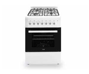 HYE 60 X 60 Freestanding Dual Fuel Cooker - White - C01FS60G17W