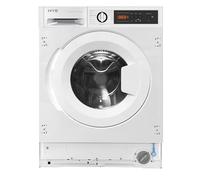 HYE 8kg Washing Machine - 1400rpm Spin Speed, 15 Programs, Quick Wash, Energy Efficient A Energy Rated - White Integrated Front Load Washer - W0108BI14W21
