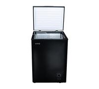 HYE Black 96L Chest Freezer, Compact Freestanding Design, Lightweight Unit 20kg, Quiet 42dB Operation, Suitable for Big Families - RF01CF96B24