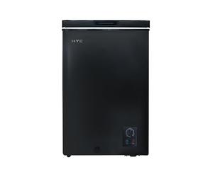 HYE Chest Freezer - 96L Capacity, Freestanding Design, Black