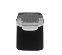 HYE Countertop Ice Cube Maker Machine - Produces 8 Bullet Cubes in 8-13 Mins, 0.8L Tank, Small Mini Ice Maker Machine with Size Options, Auto Clean, LED Indicator - IM12KB27