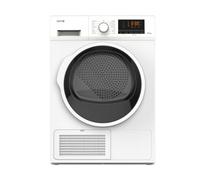 HYE 8kg Condenser Freestanding Tumble Dryer - White - D01CD08W13
