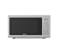 HYE Freestanding Digital Microwave Oven 30L, 1000W Silver Microwave with Preset Functions, Defrost, Timer, Push Buttons, Number Pad, Compact Countertop Design & Modern Style - SA01DM3010S13 [2025]