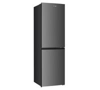 HYE Freestanding Fridge Freezer - 50/50, 247L Capacity, Silver | 181cm Height, 54.5cm Width, Total No Frost, Quiet 40 dB, Reversible Door, Suitable For Apartments & Families