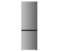 HYE Fridge Freezer - Large 70/30 Freestanding Fridge Freezer, 186cm Height, 60cm Width, 400 Litre Capacity, Total No Frost, Suitable For Families, Inox - RF01FF400S01