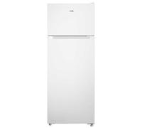 HYE Fridge Freezer - Medium Size 80/20 Top Mount Fridge Freezer, 143cm Height, 54.5cm Width, 206L Capacity, White, Suitable For Apartments & Families - RF01TMF206W03