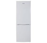 HYE Fridge Freezer - Small 60/40 Freestanding Fridge Freezer, 143.9cm Height, 50cm Width, 151L Capacity, Quiet 38 dB Operation, Suitable for Couples & Families, White - RF01FF151W24