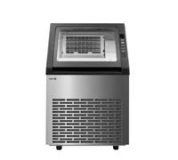 HYE Commercial Ice Machine - 36kg/24H Countertop Cube Maker with 6kg Storage, LCD Display, Timer, Automatic Cleaning - Plumbed Ice Machine for Home, Bar, Office & Restaurant - IM36KB27