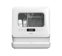HYE Mini Table Top 3 Place Settings Dishwasher with Water Tank, No Plumbing - White - DW013TTW25