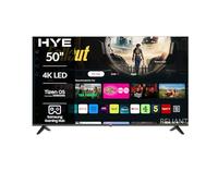HYE TV - Smart TV, 50" Screen Size, 4K Resolution, LED Technology, Samsung Tizen OS & Gaming Hub, Versatile Connectivity, Black, Perfect For Streaming, Gaming & Entertainment - 50UHDS2008