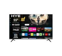 HYE TV - Smart TV, 55" Screen Size, 4K Resolution, QLED Technology, Samsung Tizen OS & Gaming Hub, Versatile Connectivity, Black, Perfect For Streaming, Gaming & Entertainment - 55QLEDS2008