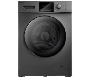 HYE Washing Machine - Washer, 9KG Drum, 1400RPM, A Energy Rating, Freestanding Design, Quiet 76 dB Operation, 16 Programmes, Super Quick & Eco Wash, Dark Silver - W0109RT14DS07