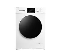 HYE White Washing Machine 1400RPM Front Loader Washer With 9kg Drum and Add Garment Function, Washing Machine 9kg for Families, Quiet Spin Laundry Machine - W0109RT14W07 [2025]