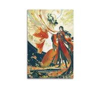 HYEDHGD Anime Heaven Official’s Blessing Decorative Painting Poster Vintage Art Cover Room Decor Aesthetic for Bedroom Living Room Walls Aesthetic Poster 12x18inch(30x45cm) Unframe-style