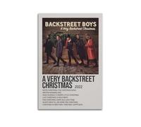 HYEDHGD MJIFEIA Very Backstreet Christmas by Backstreet Boys Poster Wall Art Vintage Art Cover Room Decor Aesthetic Bedroom Posters For Bedroom 08x12inch(20x30cm) Unframe-style